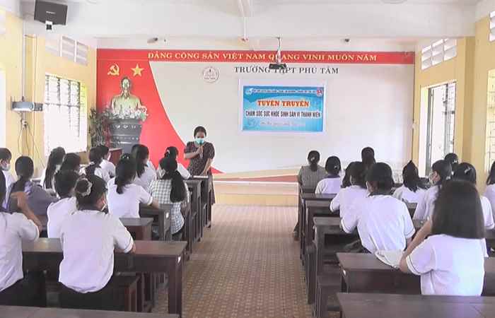 Châu Thành: Truyền thông chăm sóc sức khỏe vị thành niên